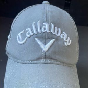 Callaway XHot Men’s Strapback Golf Tan Hat/Cap Hex Tour Odyssey Adjustable